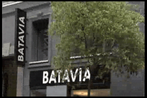 fachada de la tienda de BATAVIA de serrano anguita