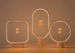 los 3 modelos de lámpara