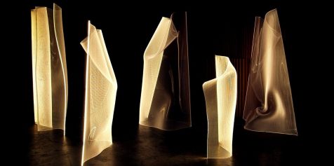 Gweilo, las lámparas-escultura que sueñan con bailar